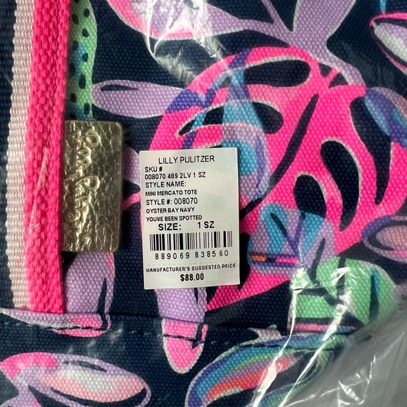 Lilly Pulitzer Mini Mercato Tote - Picture 7 of 7